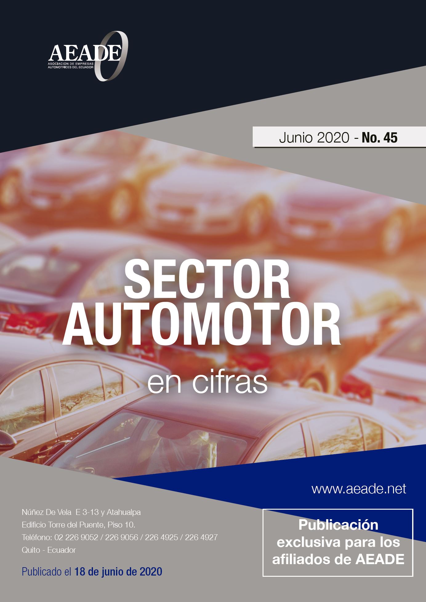 Sector Automotor en cifras – Junio 2020