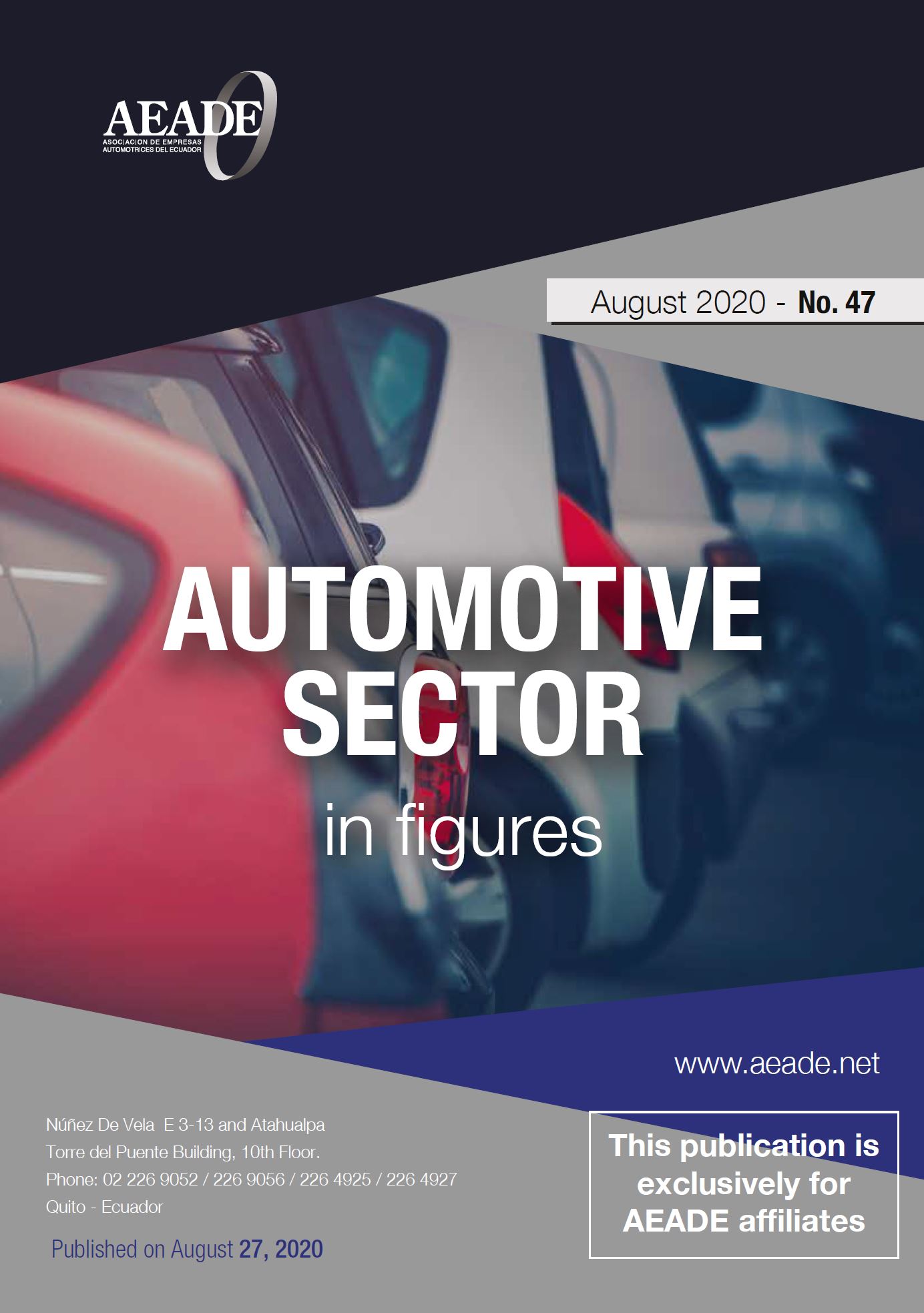 Automotive Sector in Figures – August 2020