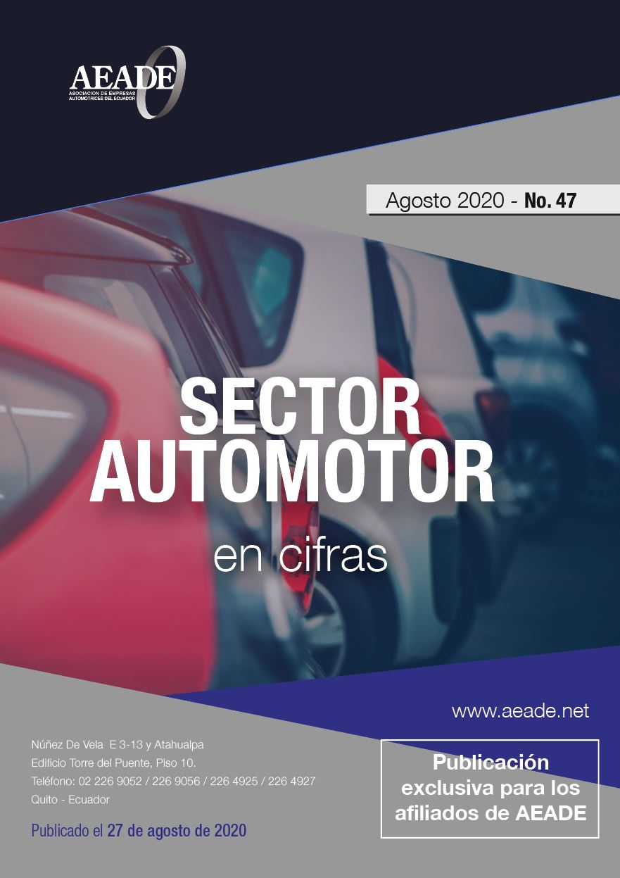 Sector Automotor en cifras – Agosto 2020