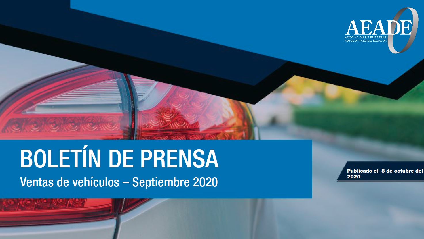 Boletín de ventas para prensa: ventas de vehículos – Octubre