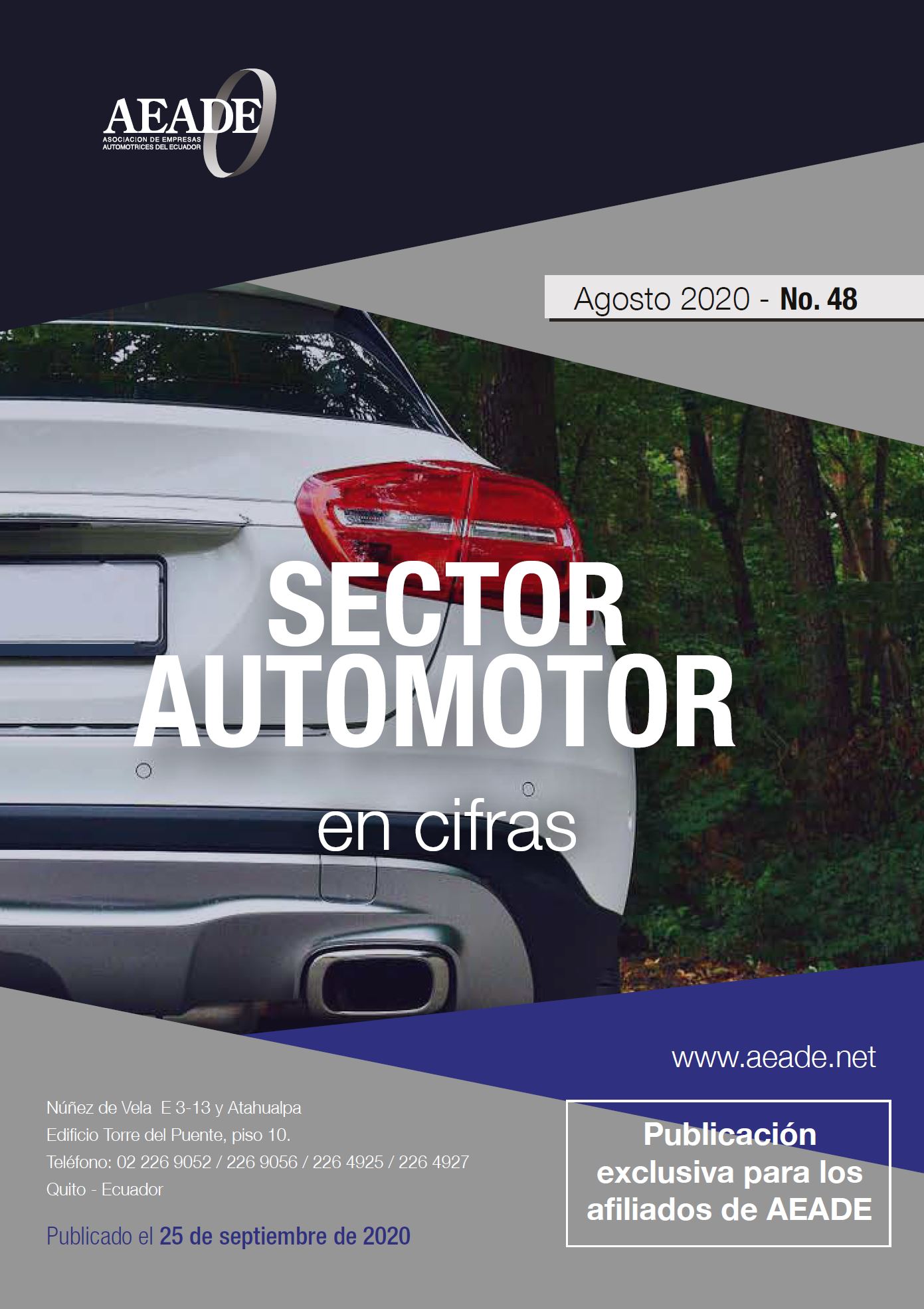 Sector Automotor en cifras – Septiembre 2020