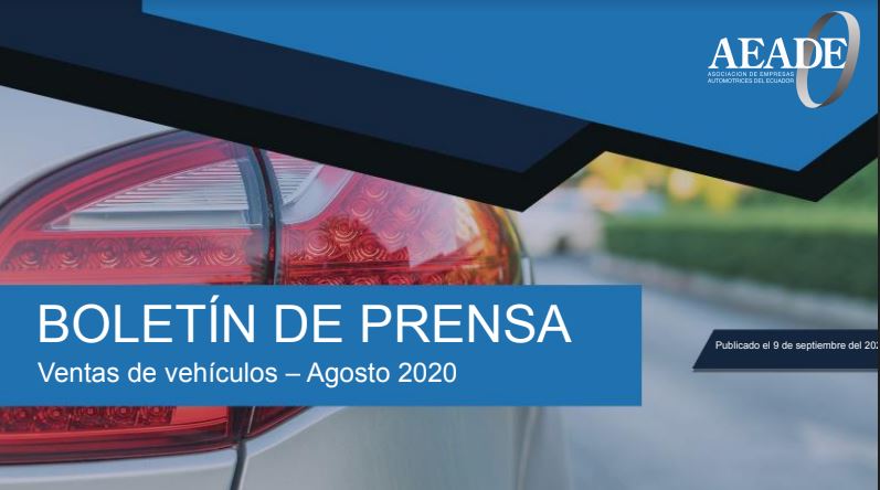 Boletín de ventas para prensa: ventas de vehículos – Septiembre