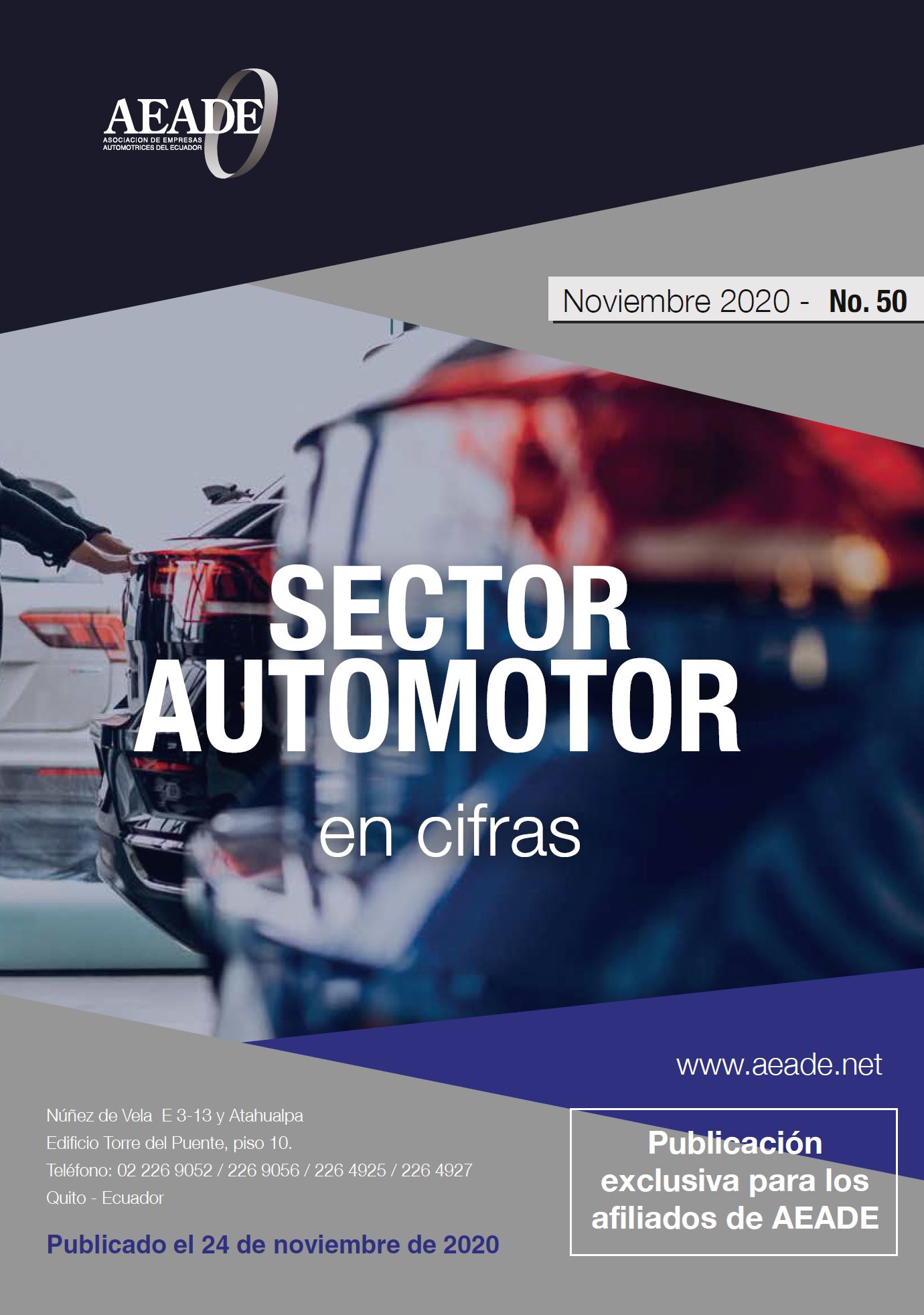 Sector Automotor en cifras – Noviembre 2020