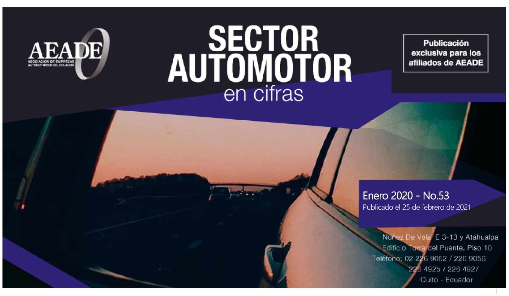 Sector Automotor en cifras – Febrero 2021