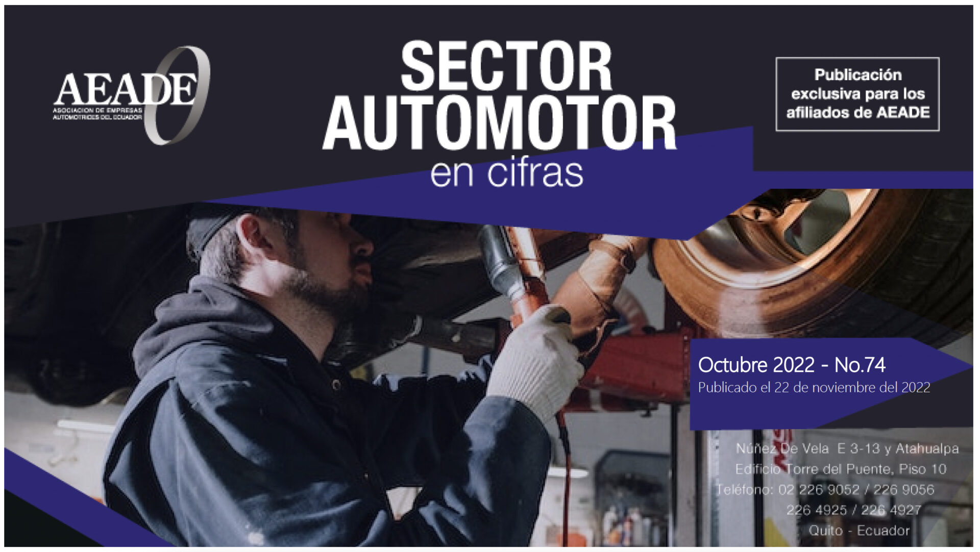 Sector Automotor en Cifras – Noviembre 2022