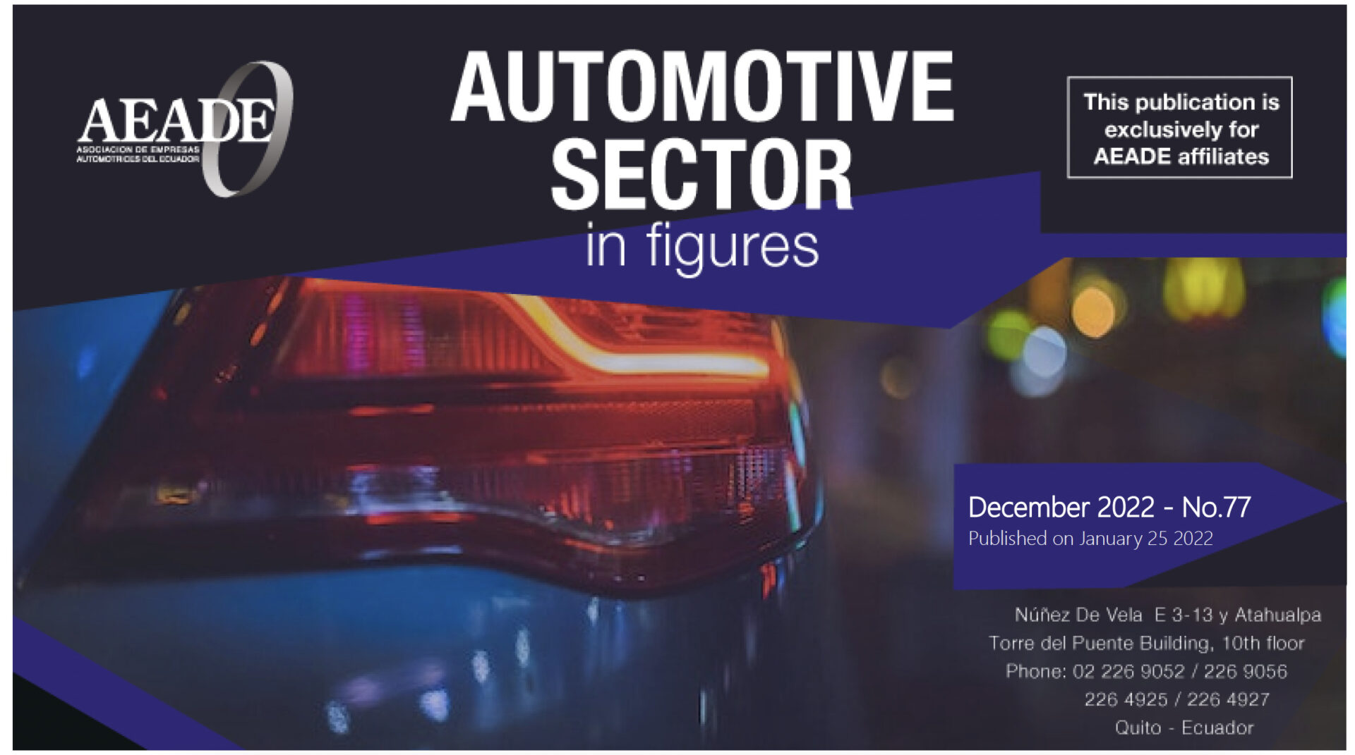 Automotive Sector in Figures – January 2023