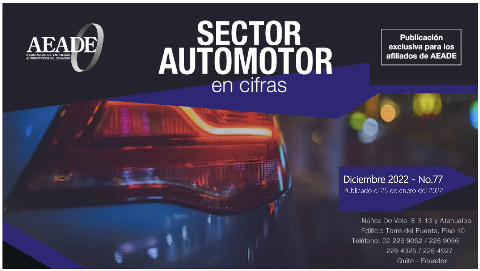 Sector Automotor en Cifras – Enero 2023