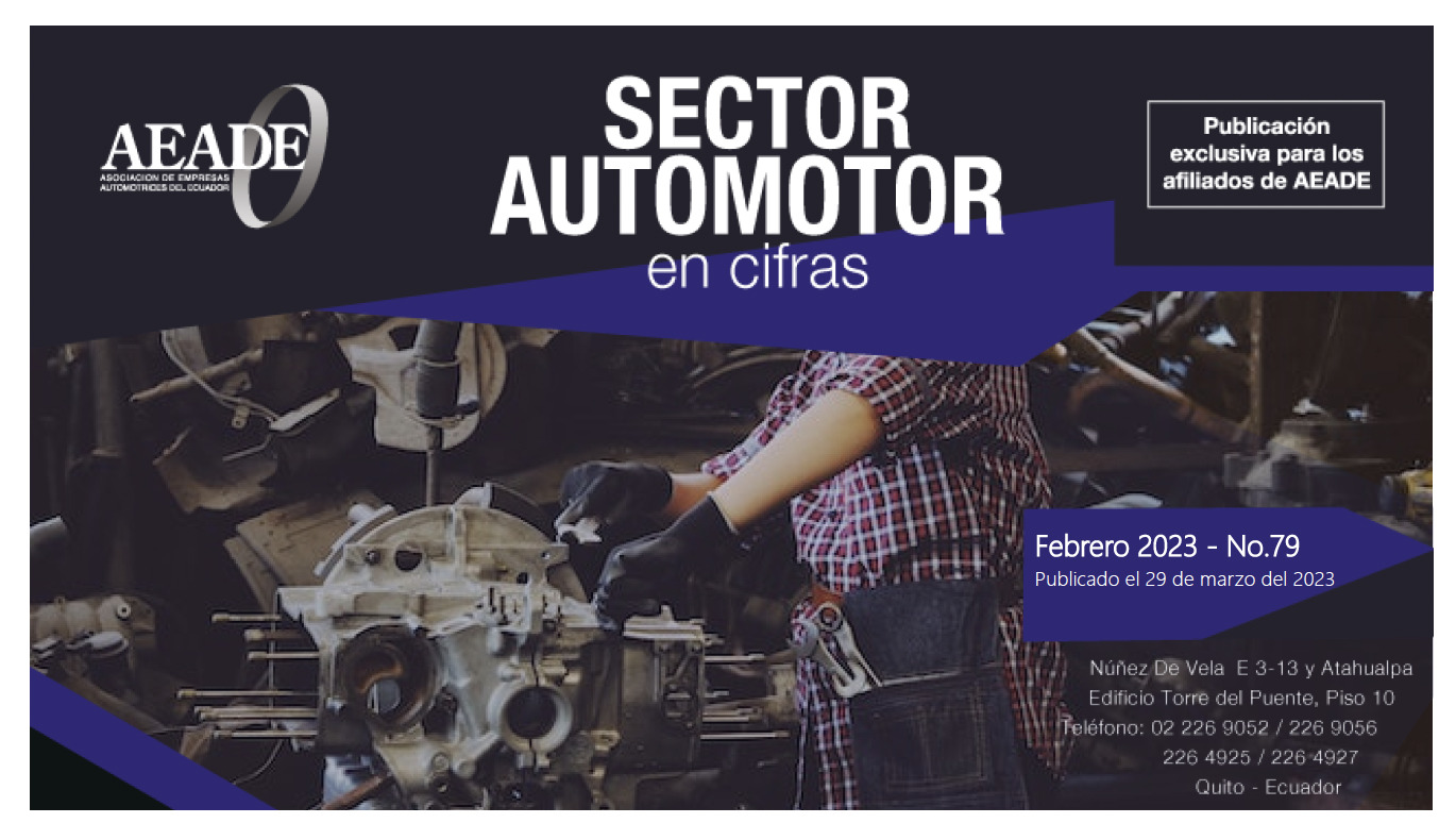 Sector Automotor en Cifras – Marzo 2023