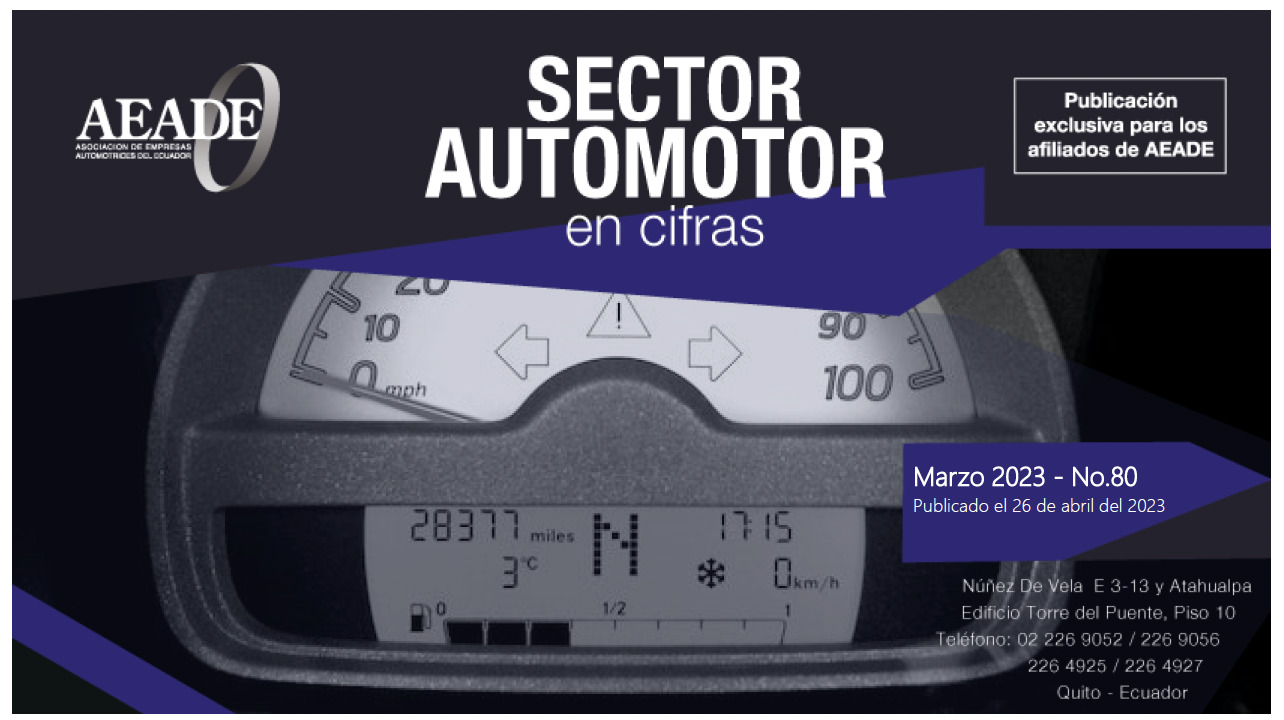 Sector Automotor en Cifras – Abril 2023