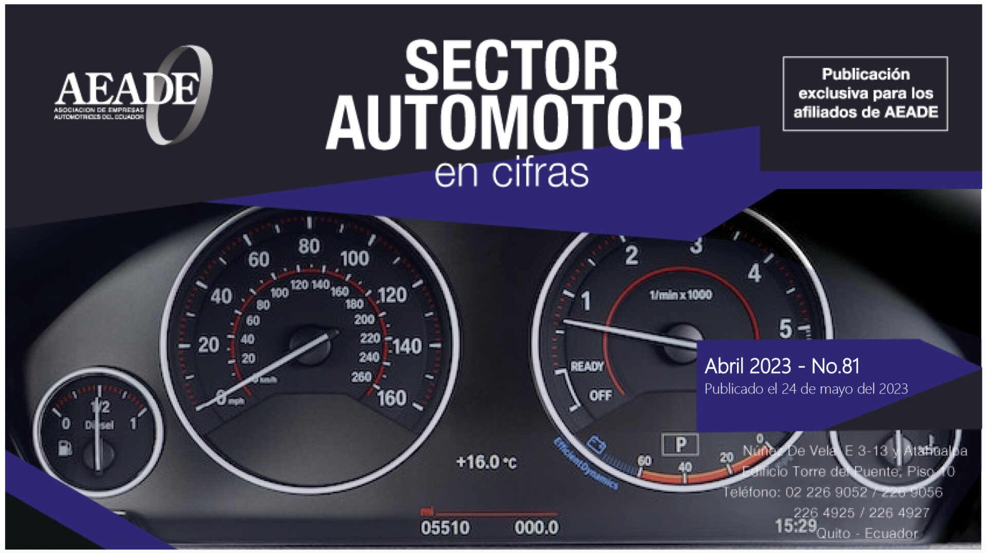 Sector Automotor en Cifras – Mayo 2023